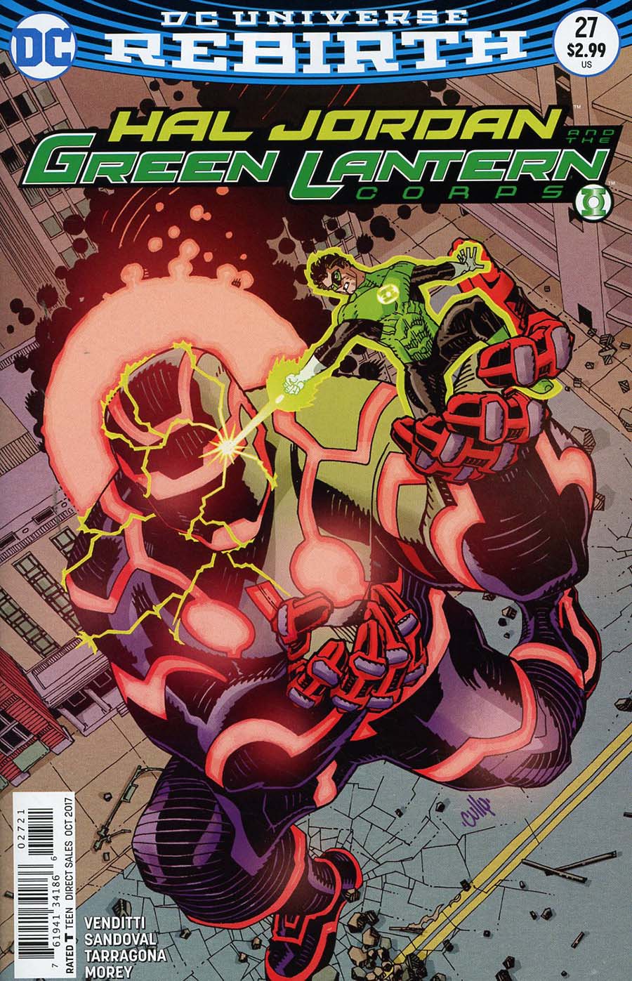 Hal Jordan And The Green Lantern Corps #27 Cover B Variant Cully Hamner Cover
