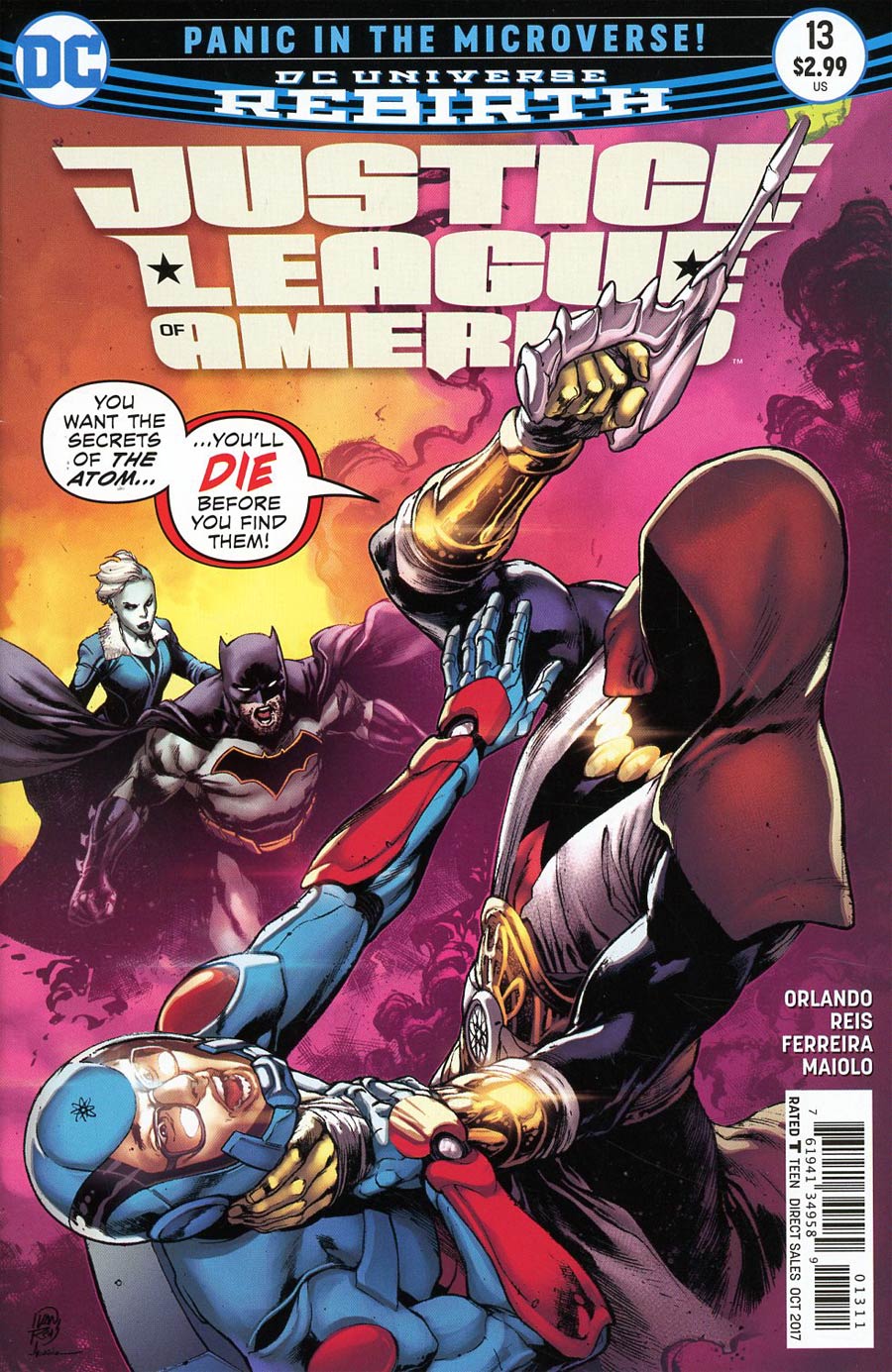 Justice League Of America Vol 5 #13 Cover A Regular Ivan Reis Cover