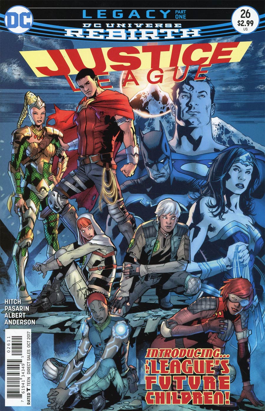 Justice League Vol 3 #26 Cover A Regular Bryan Hitch Cover