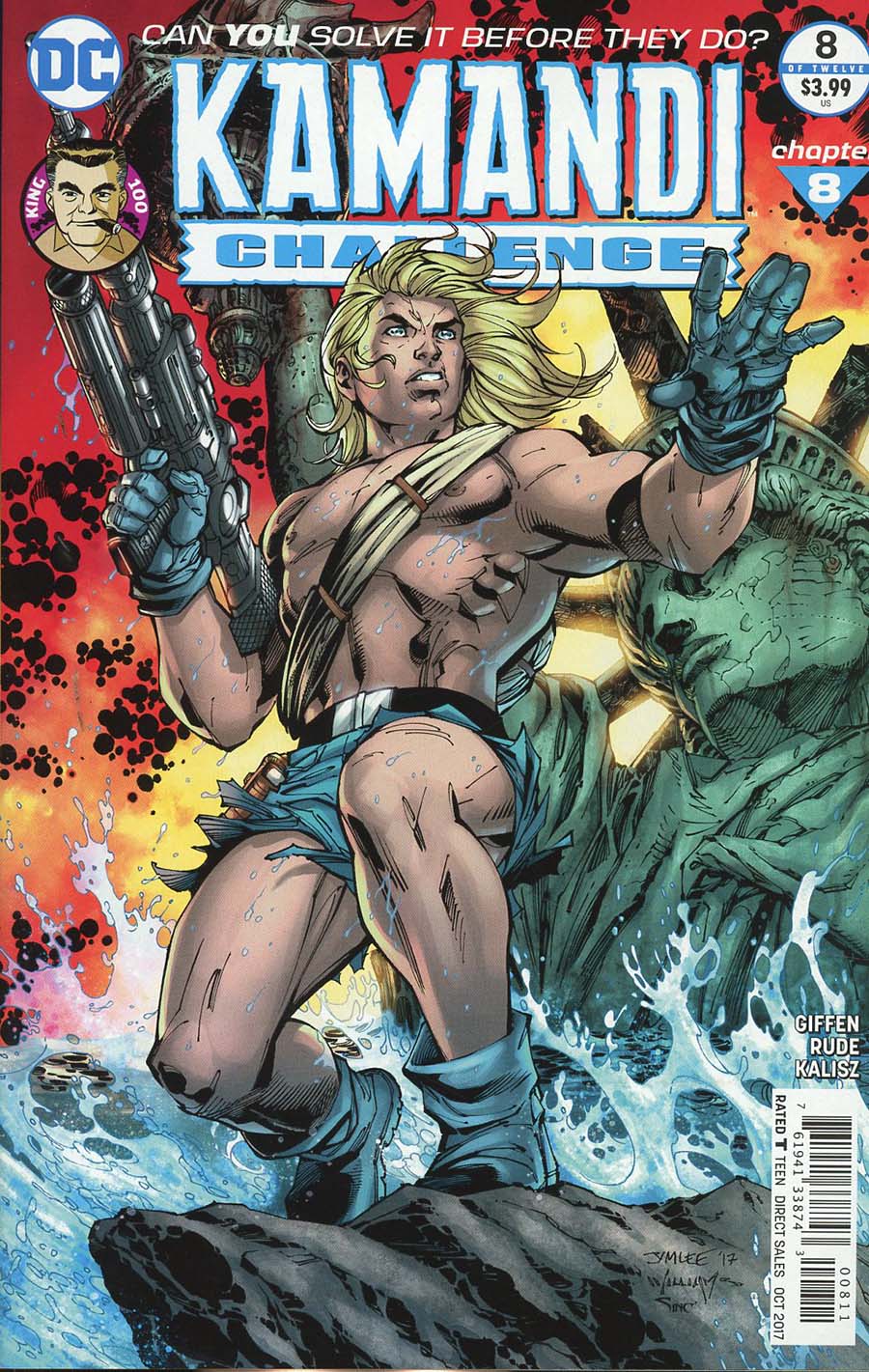 Kamandi Challenge #8 Cover A Regular Jim Lee & Scott Williams Cover