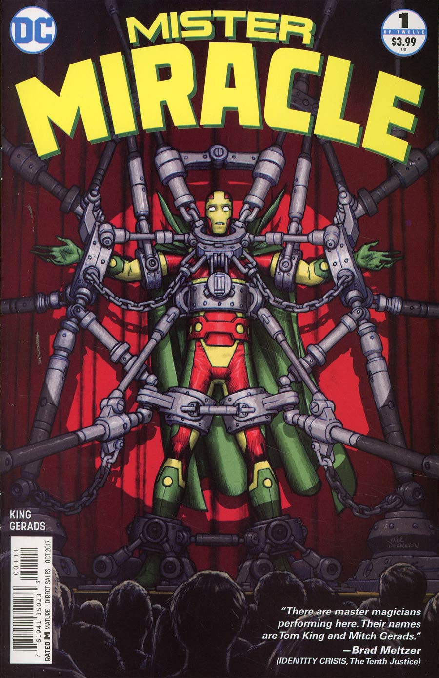 Mister Miracle Vol 4 #1 Cover A 1st Ptg Regular Nick Derington Cover