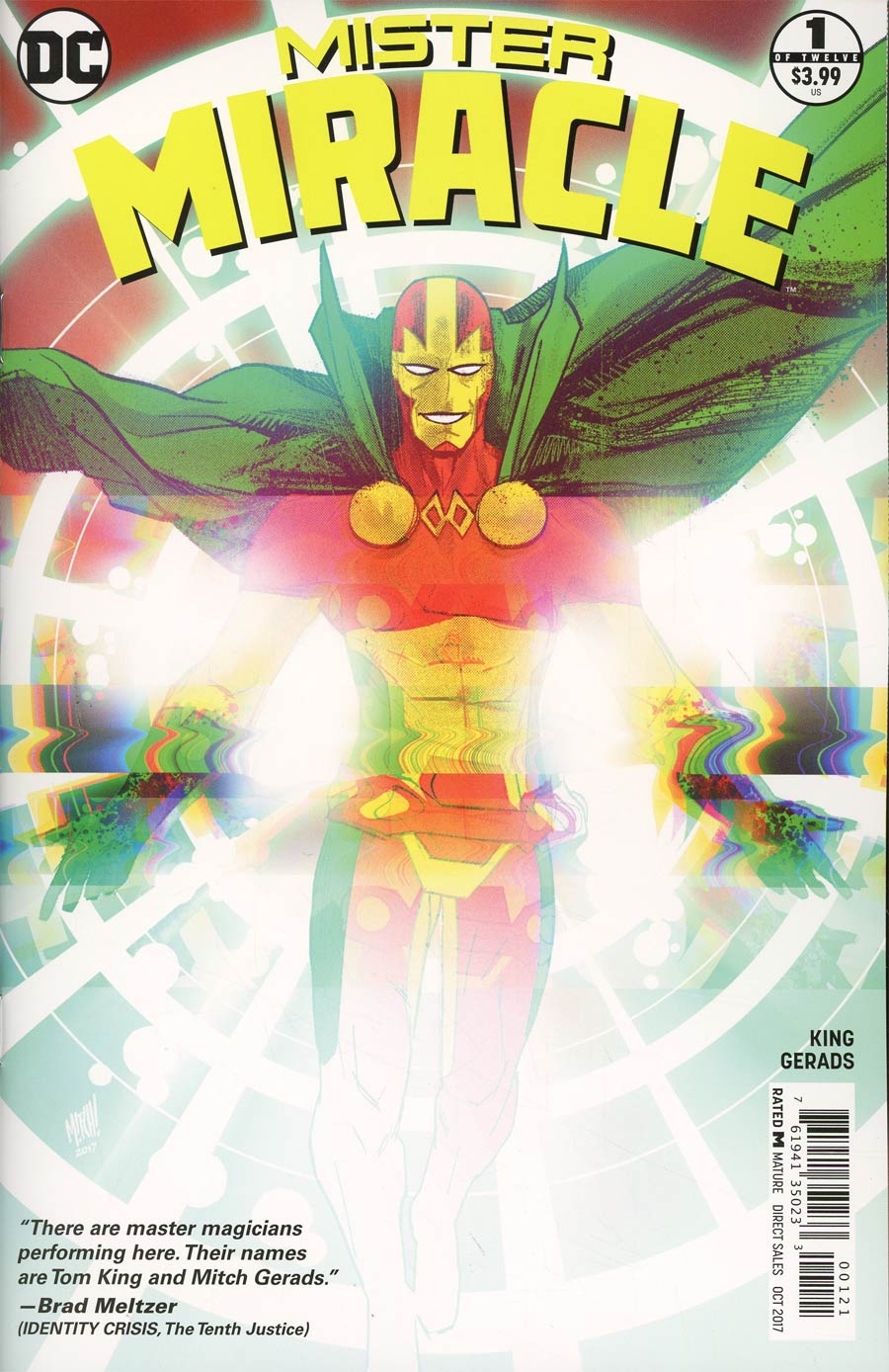 Mister Miracle Vol 4 #1 Cover B Variant Mitch Gerads Cover