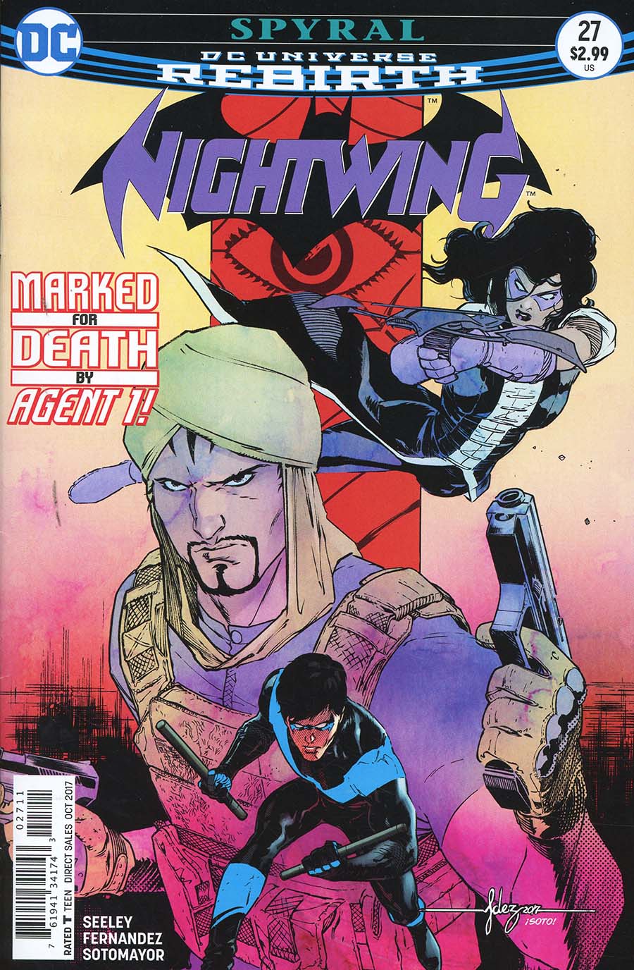 Nightwing Vol 4 #27 Cover A Regular Javier Fernandez Cover