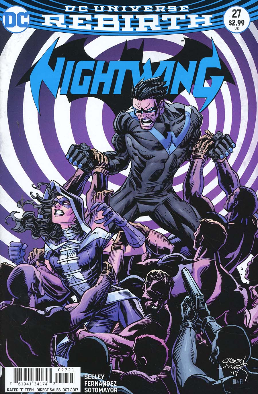 Nightwing Vol 4 #27 Cover B Variant Casey Jones Cover