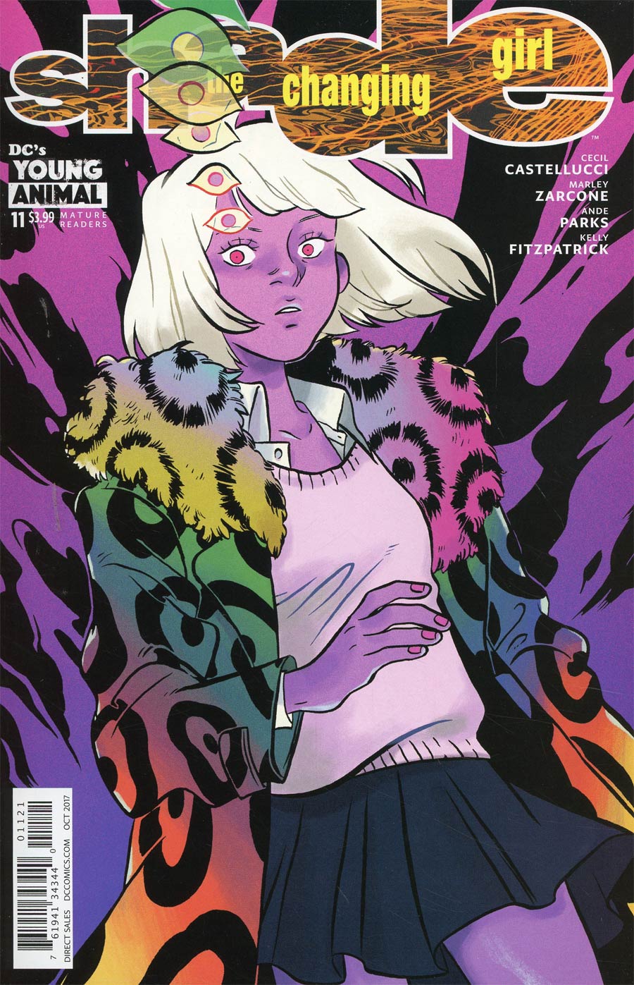Shade The Changing Girl #11 Cover B Variant Leslie Hung Cover