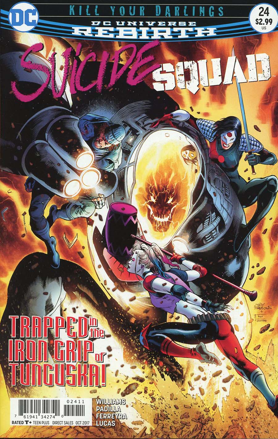 Suicide Squad Vol 4 #24 Cover A Regular Eddy Barrows & Eber Ferreira Cover