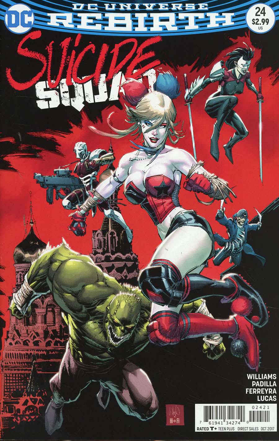 Suicide Squad Vol 4 #24 Cover B Variant Whilce Portacio Cover