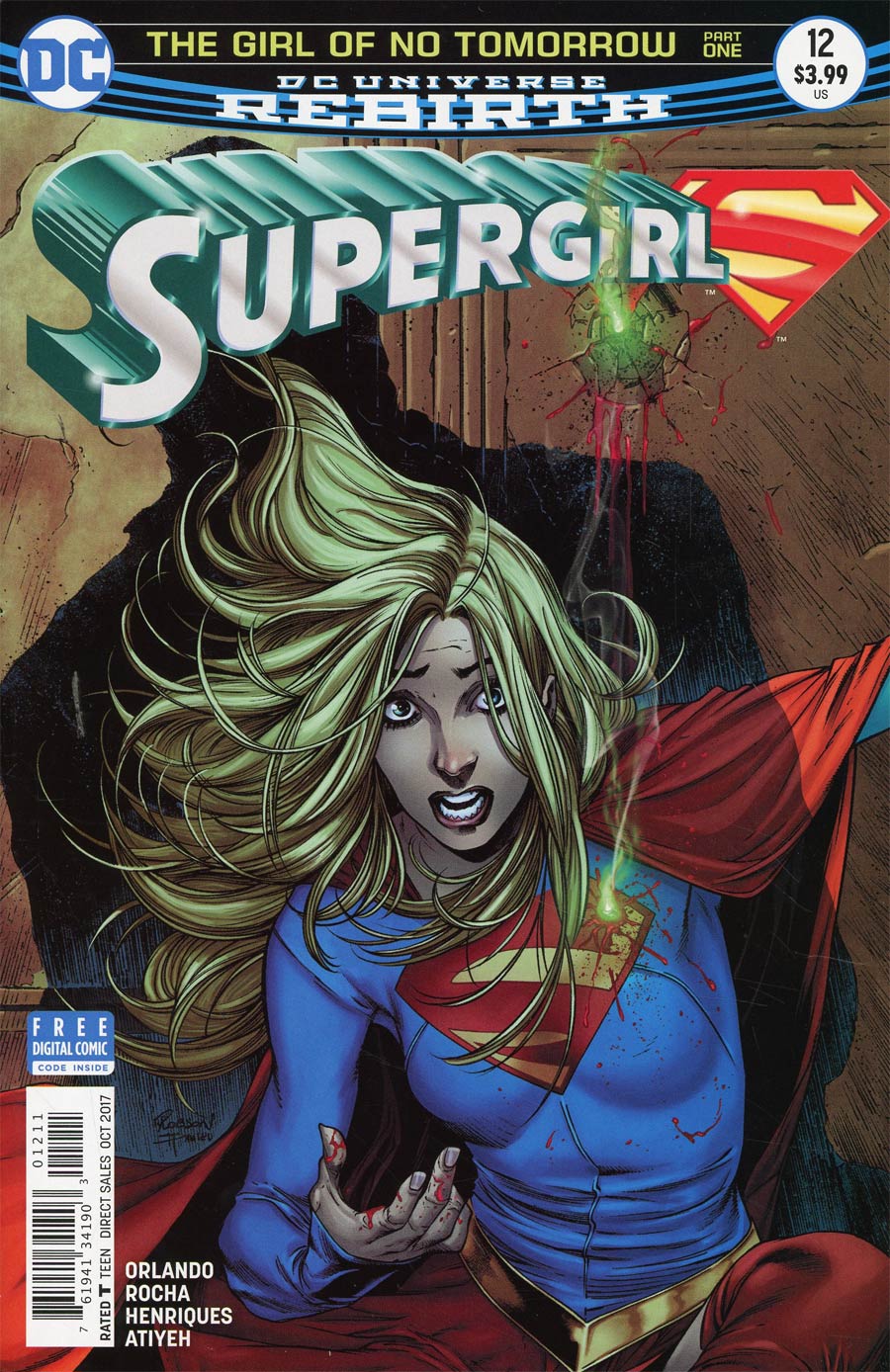 Supergirl Vol 7 #12 Cover A Regular Robson Rocha & Daniel Henriques Cover