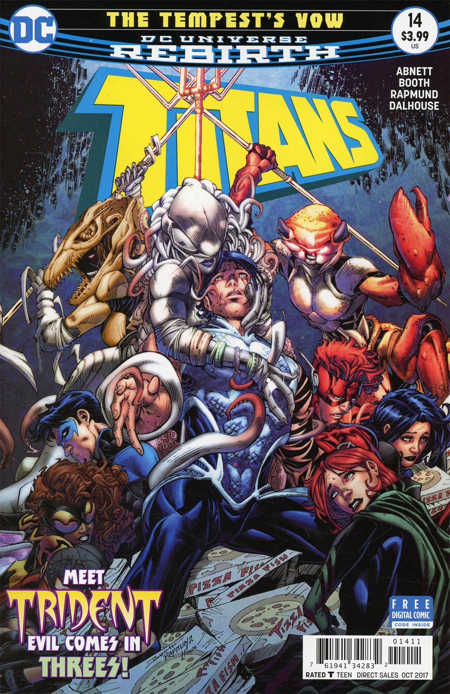 Titans Vol 3 #14 Cover A Regular Brett Booth & Norm Rapmund Cover