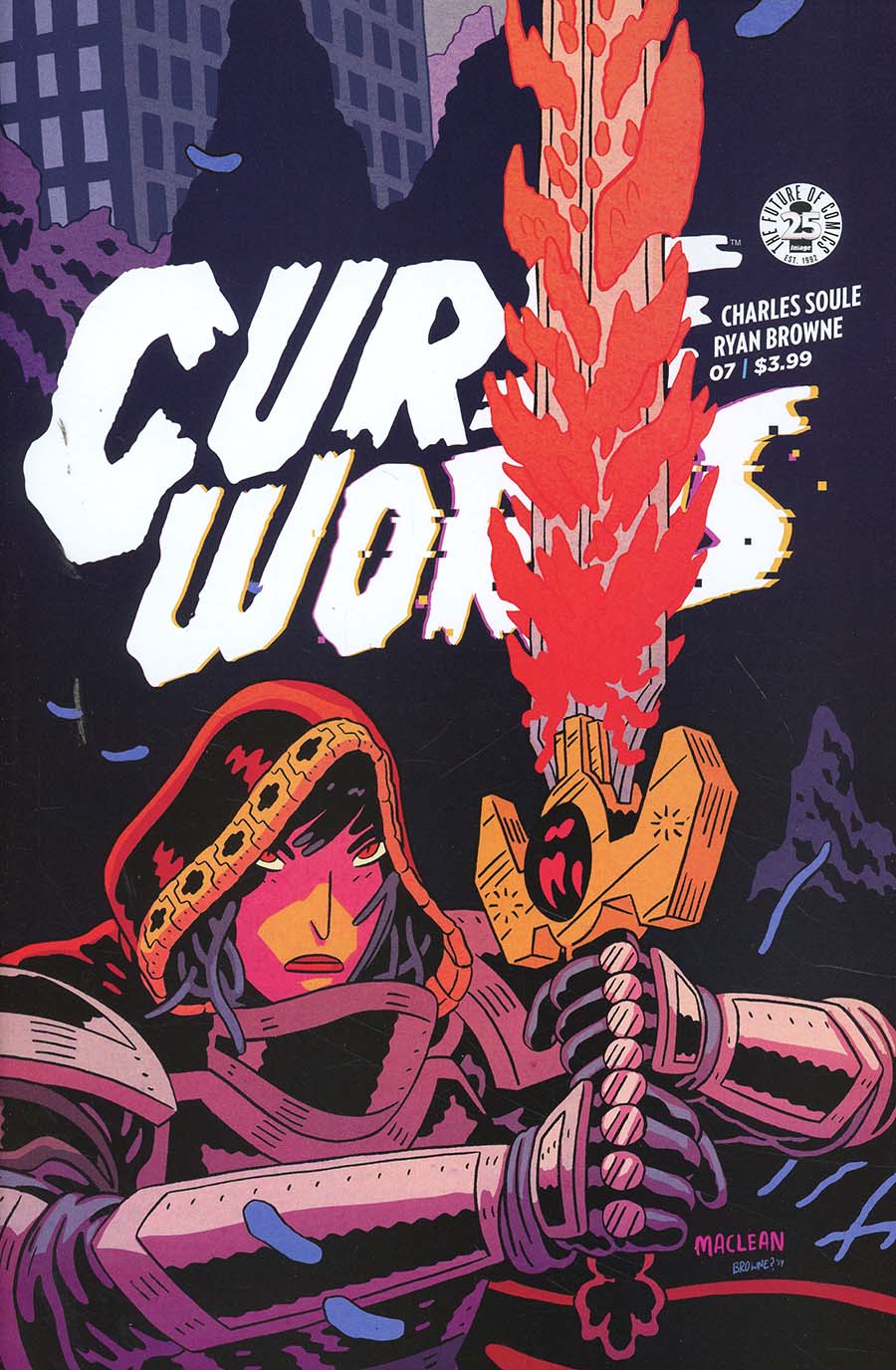 Curse Words #7 Cover B Variant Andrew MacLean Cover