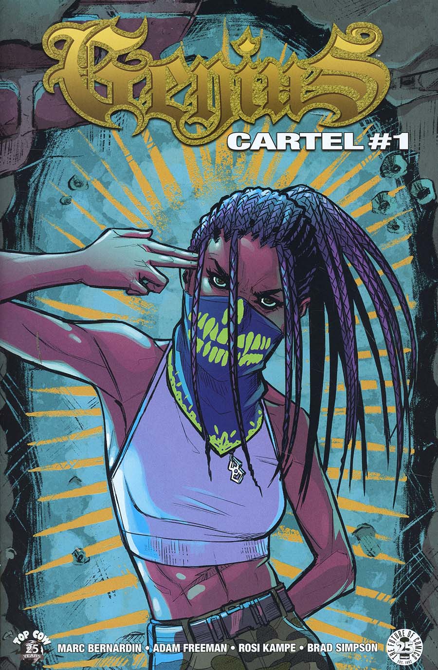 Genius Cartel #1 Cover A Regular Rosi Kampe Cover