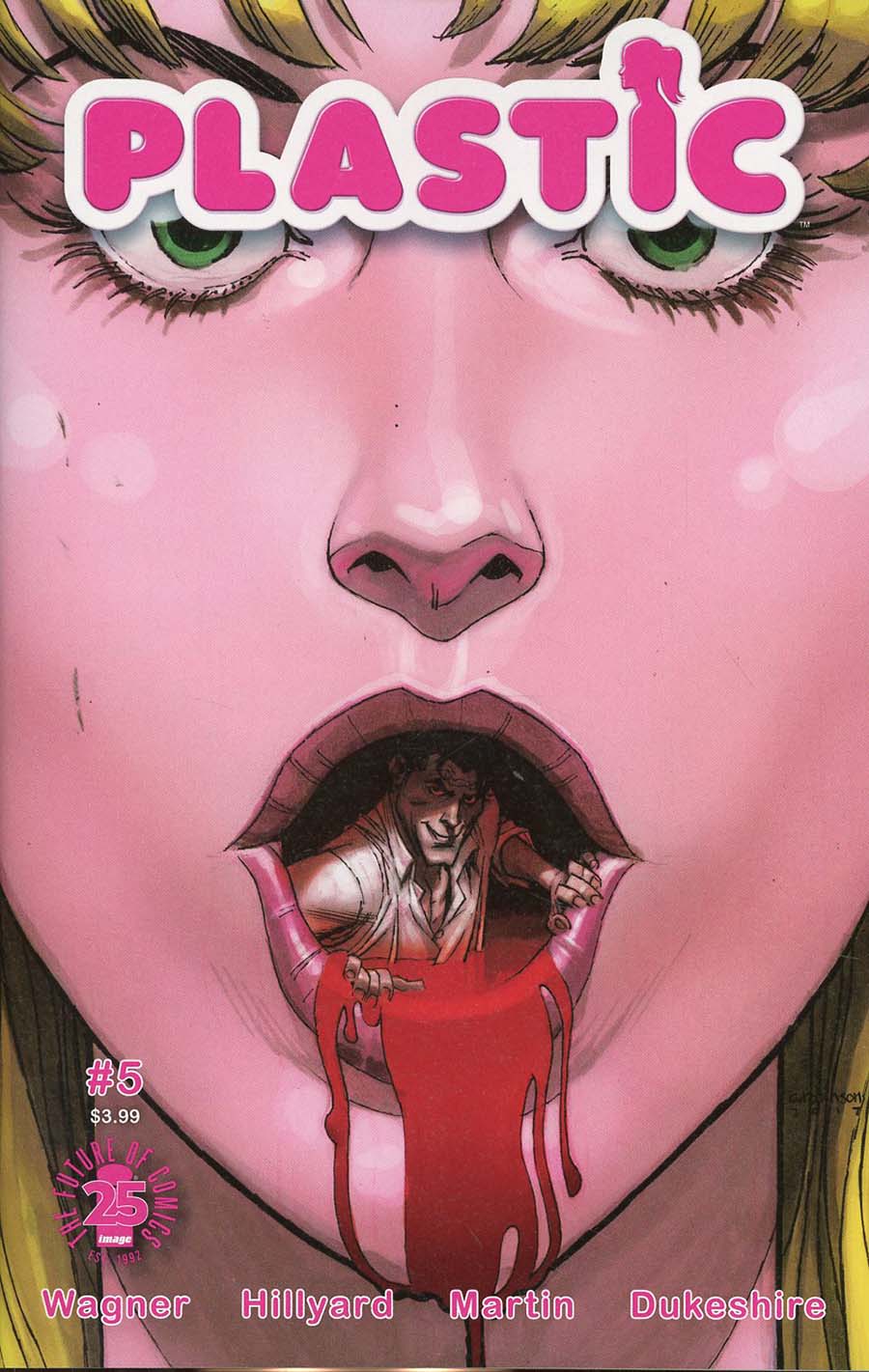 Plastic #5 Cover A Regular Andrew Robinson Cover