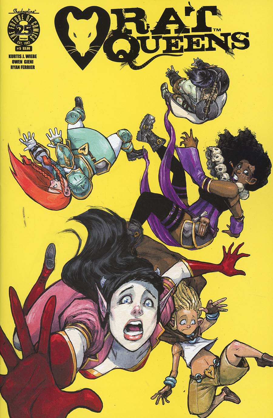 Rat Queens Vol 2 #5 Cover A Regular Owen Gieni Cover