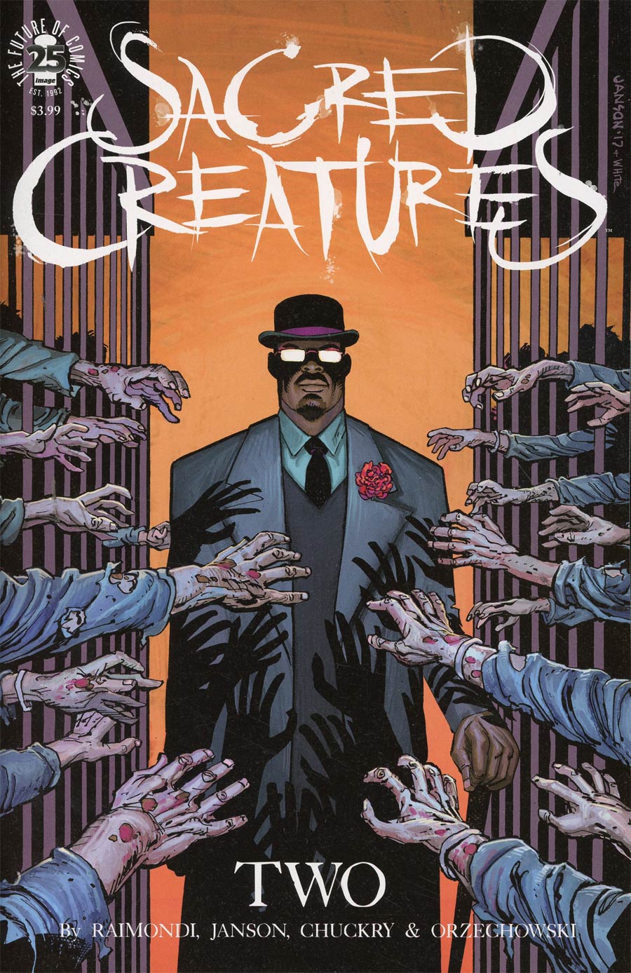 Sacred Creatures #2 Cover B Variant Klaus Janson Cover