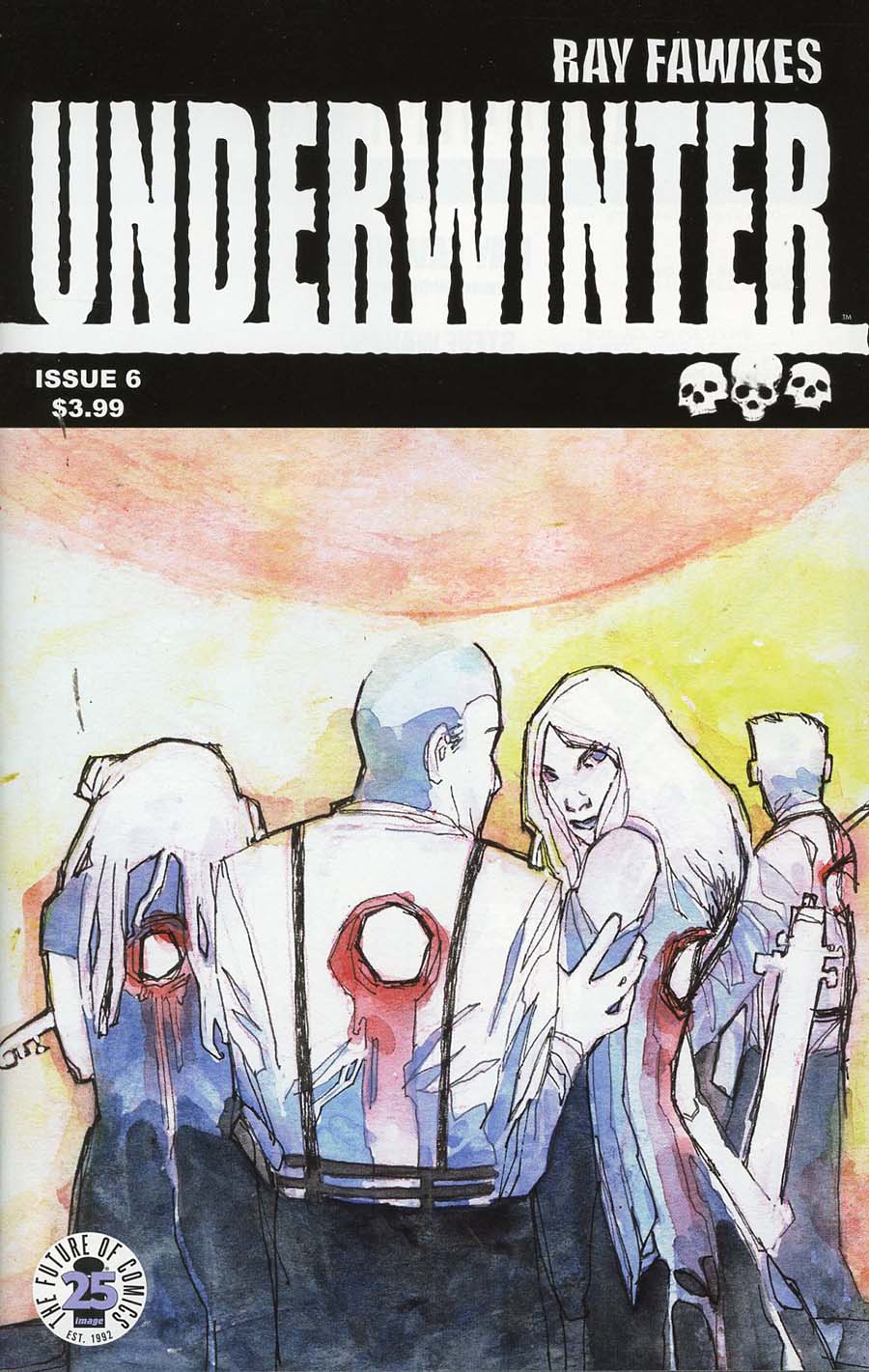 Underwinter #6 Cover B Variant Ray Fawkes Quartet Cover