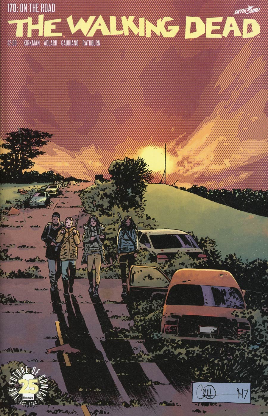 Walking Dead #170 Cover A Regular Charlie Adlard & Dave Stewart Cover