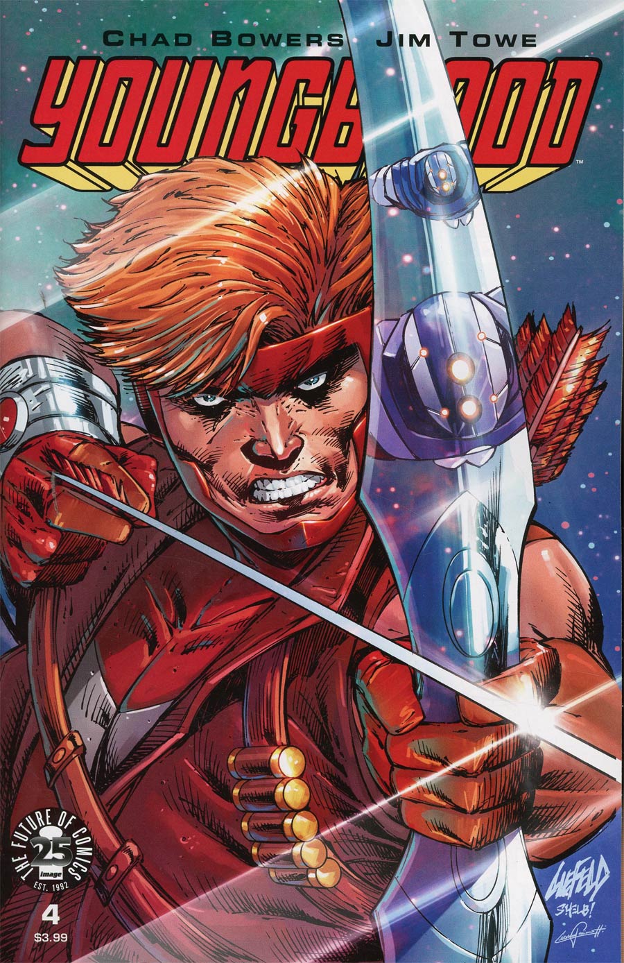 Youngblood Vol 5 #4 Cover B Variant Rob Liefeld Cover