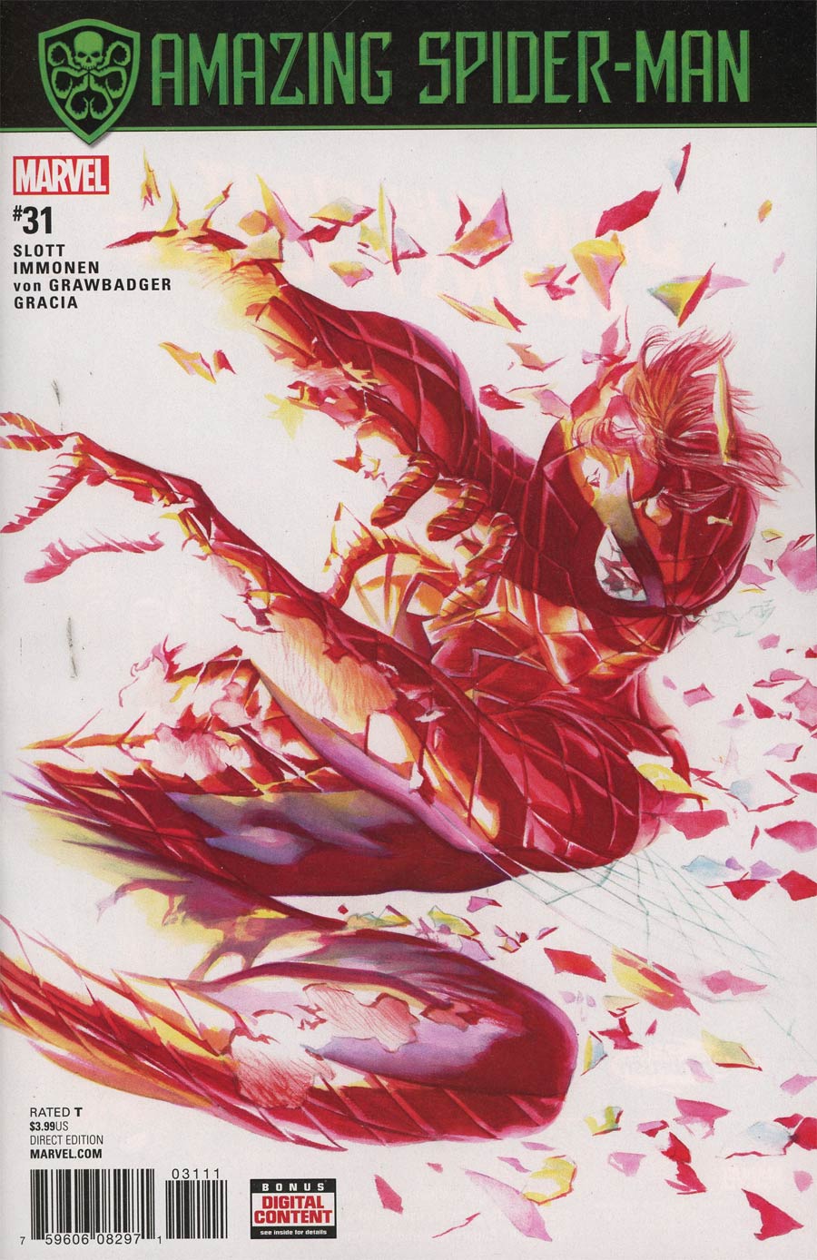 Amazing Spider-Man Vol 4 #31 Cover A Regular Alex Ross Cover (Secret Empire Tie-In)