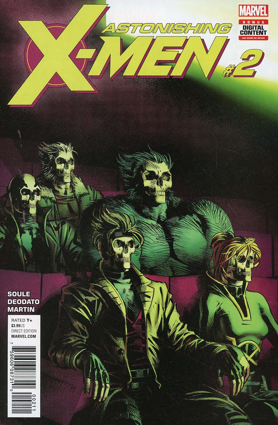 Astonishing X-Men Vol 4 #2 Cover A 1st Ptg Regular Mike Deodato Jr Cover