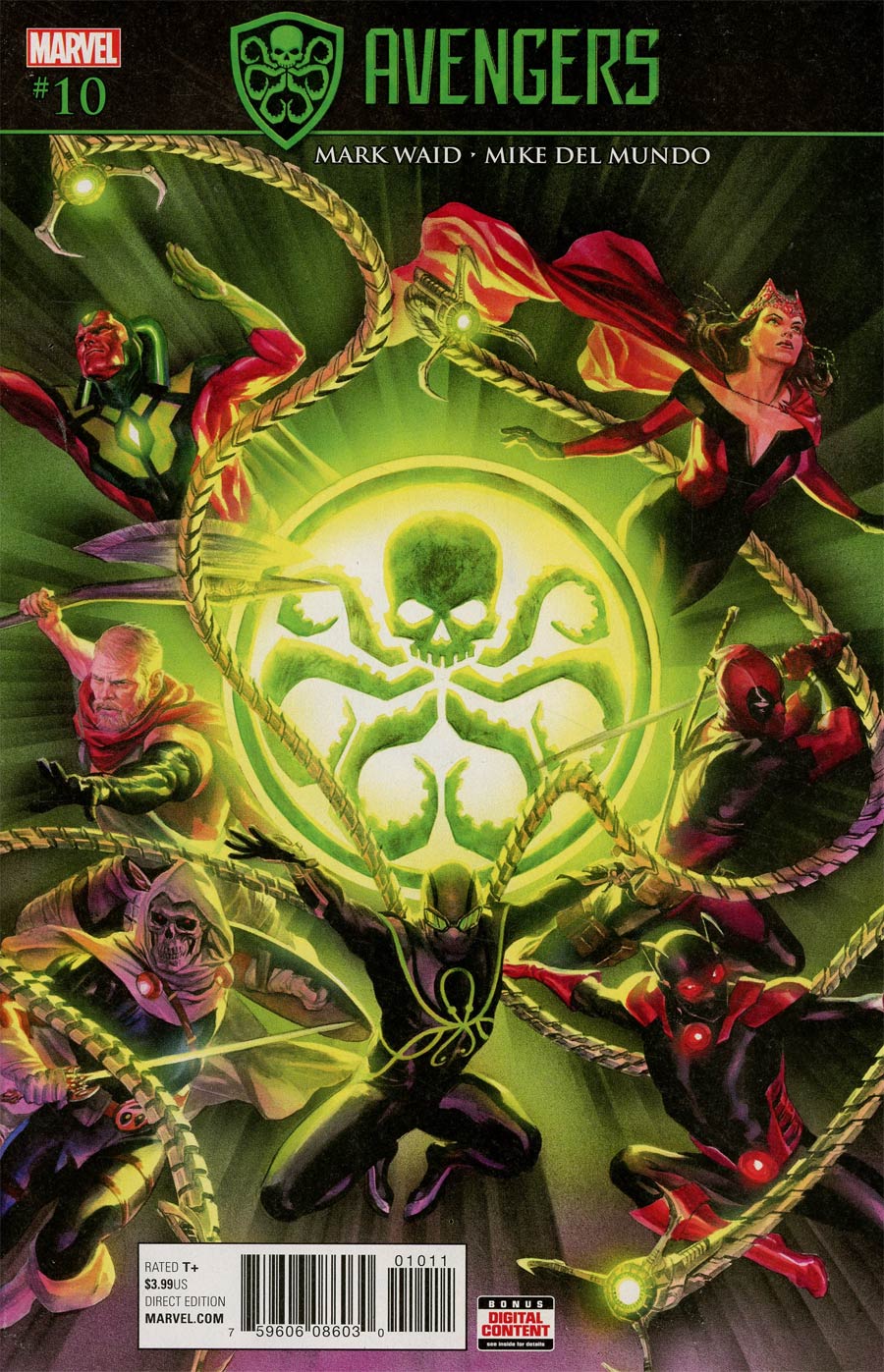 Avengers Vol 6 #10 Cover A Regular Alex Ross Cover (Secret Empire Tie-In)