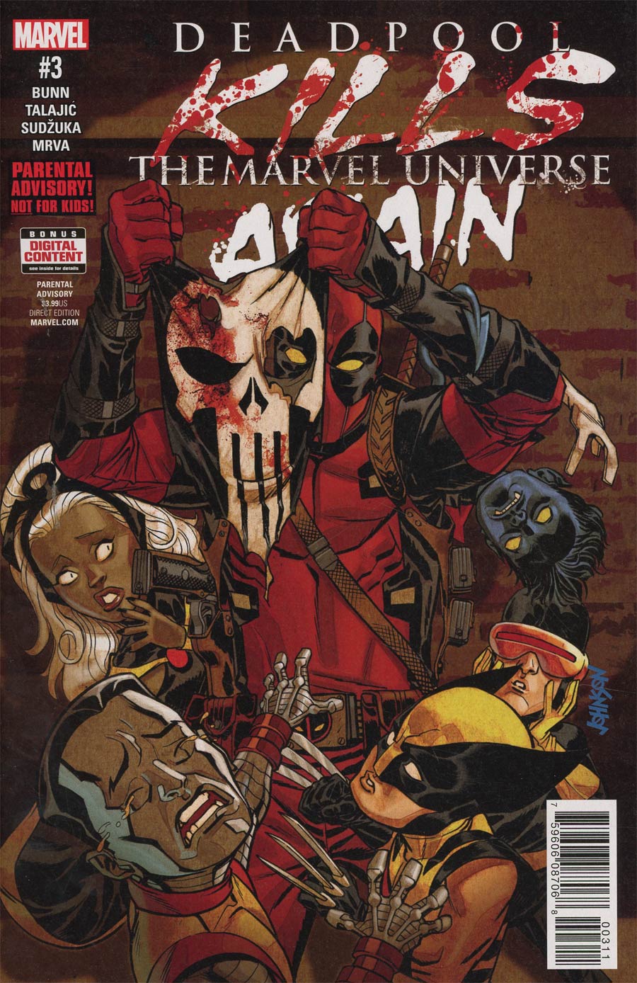 Deadpool Kills The Marvel Universe Again #3 Cover A Regular Dave Johnson Cover