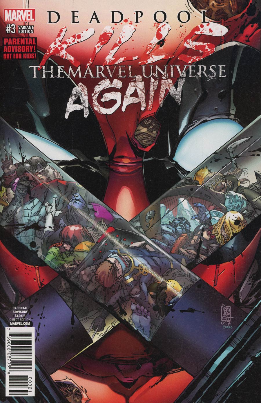 Deadpool Kills The Marvel Universe Again #3 Cover B Variant Giuseppe Camuncoli Cover