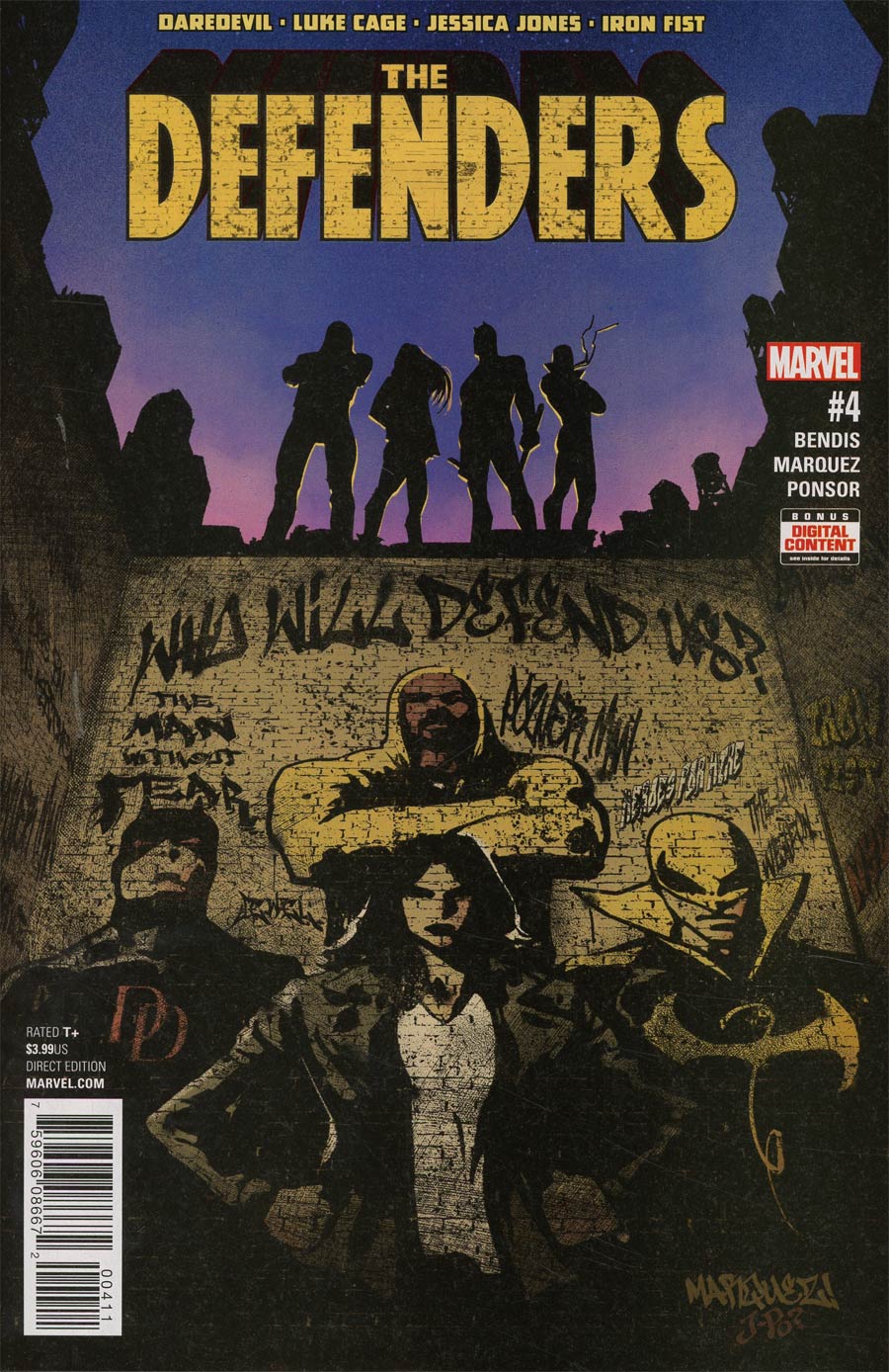 Defenders Vol 5 #4 Cover A Regular David Marquez Cover