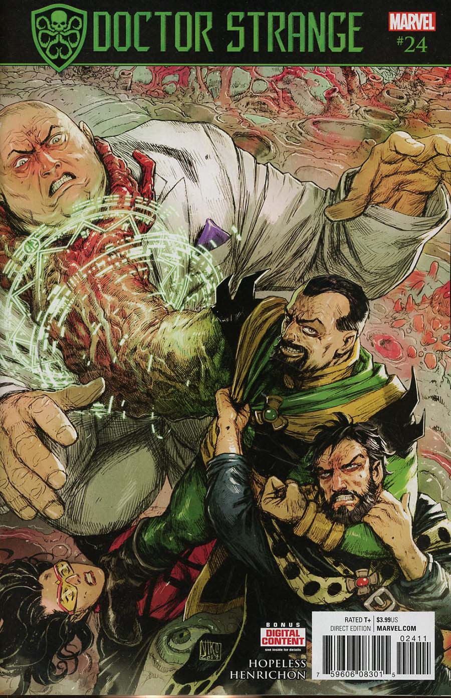 Doctor Strange Vol 4 #24 Cover A Regular Niko Henrichon Cover (Secret Empire Tie-In)