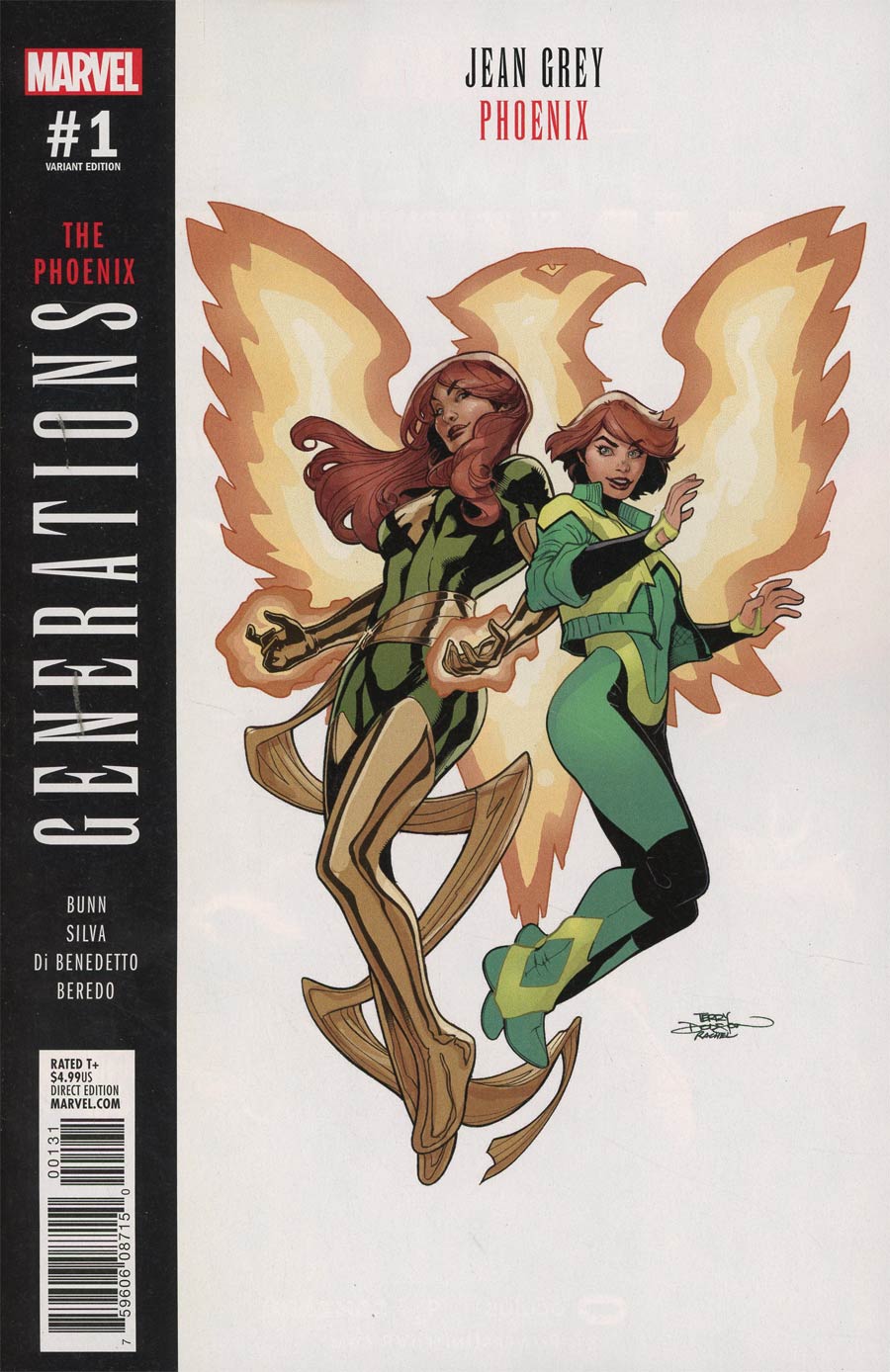 Generations Phoenix & Jean Grey #1 Cover B Variant Terry Dodson Cover