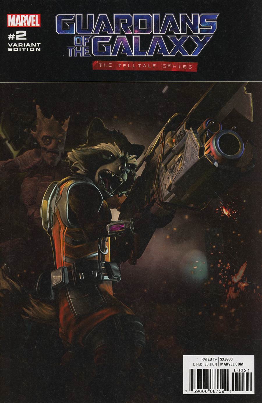Guardians Of The Galaxy Telltale Series #2 Cover B Variant Video Game Cover