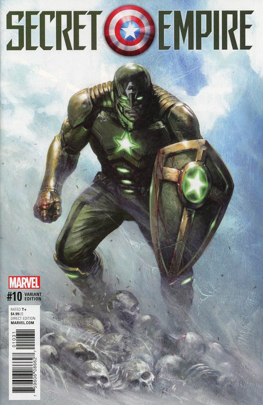 Secret Empire #10 Cover B Variant Gabrielle Dell Otto Civil Warrior Cover