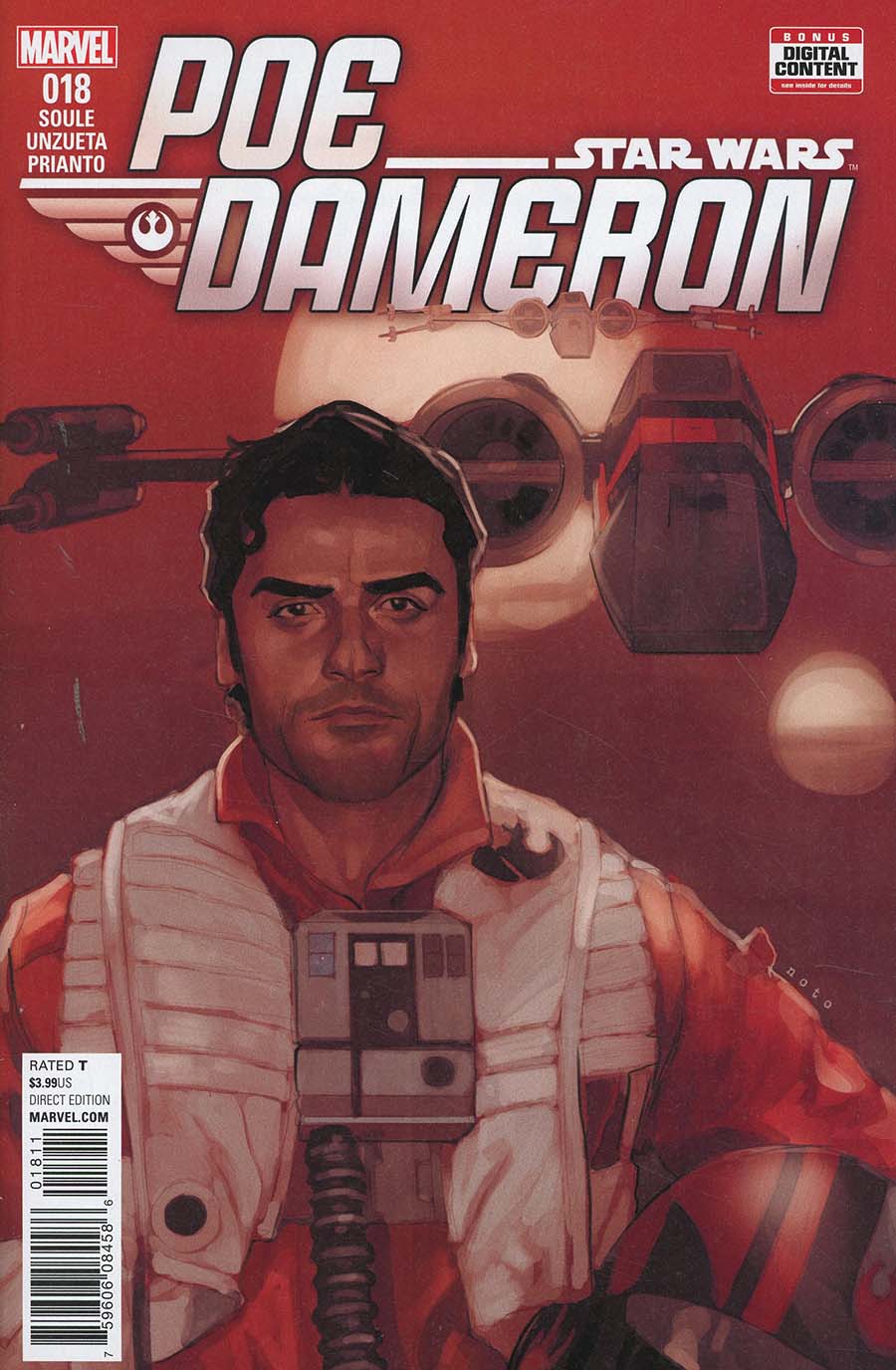 Star Wars Poe Dameron #18 Cover A Regular Phil Noto Cover