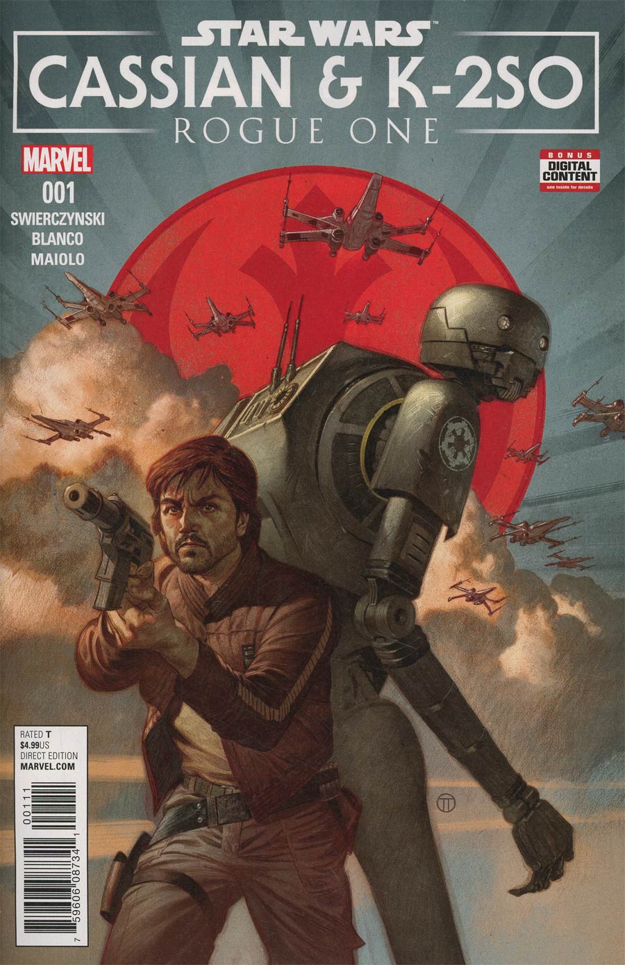 Star Wars Rogue One Cassian & K-2SO Special #1 Cover A Regular Julian Totino Tedesco Cover