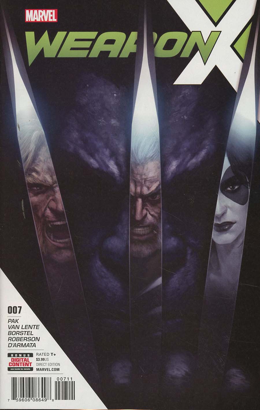 Weapon X Vol 3 #7 Cover A 1st Ptg