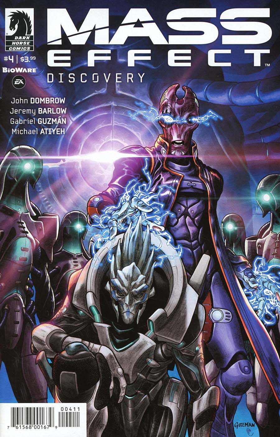 Mass Effect Discovery #4 Cover A Regular Gabriel Guzman Cover
