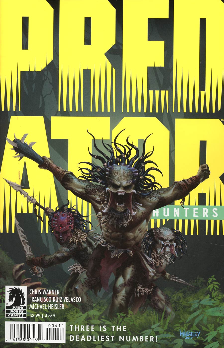 Predator Hunters #4 Cover A Regular Doug Wheatley Cover