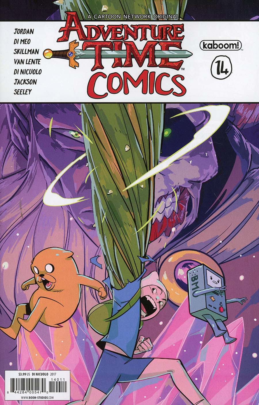 Adventure Time Comics #14 Cover A Regular Daniele Di Nicuolo Cover