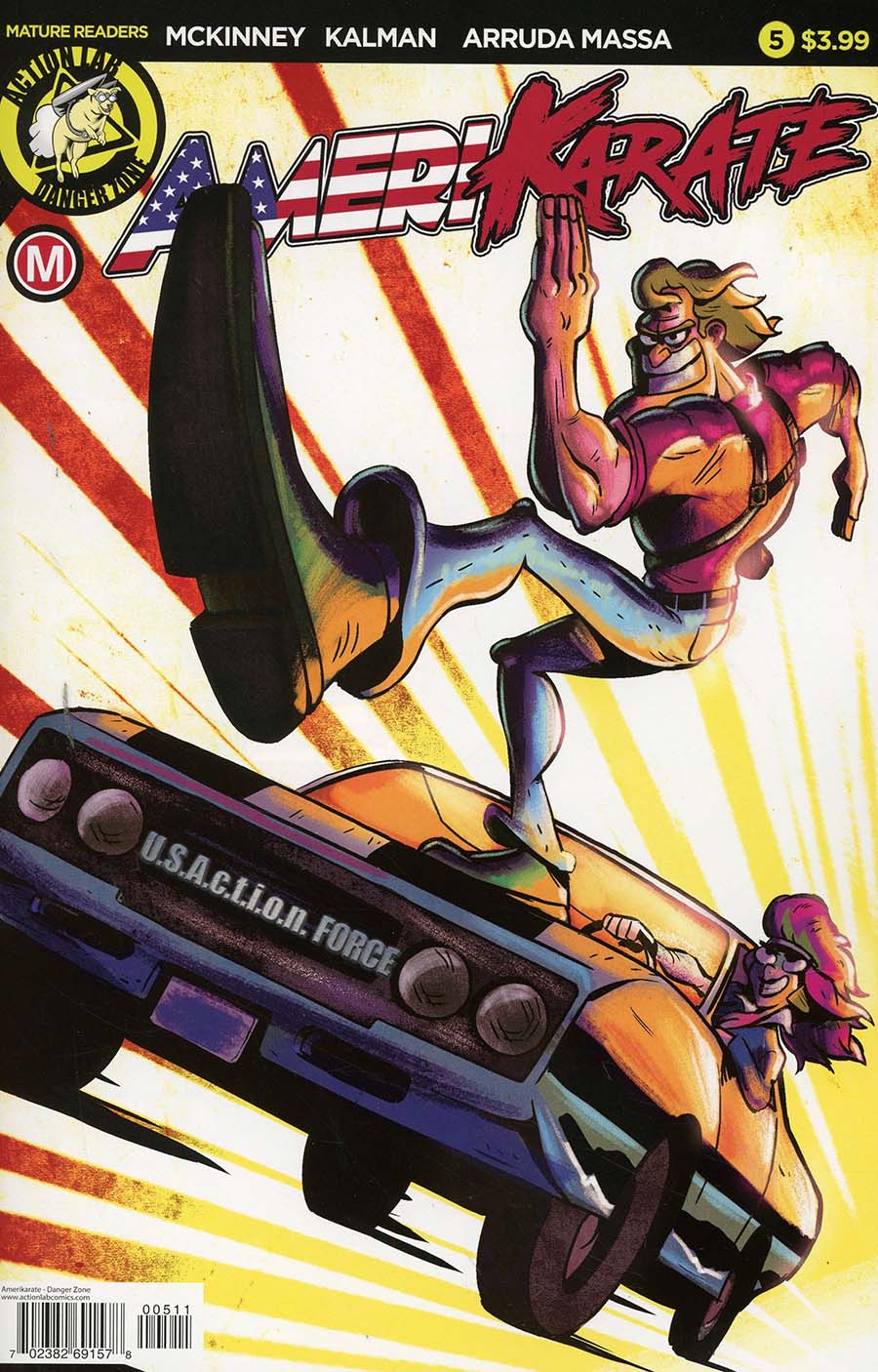 Amerikarate #5 Cover A Regular Devin Roth Cover