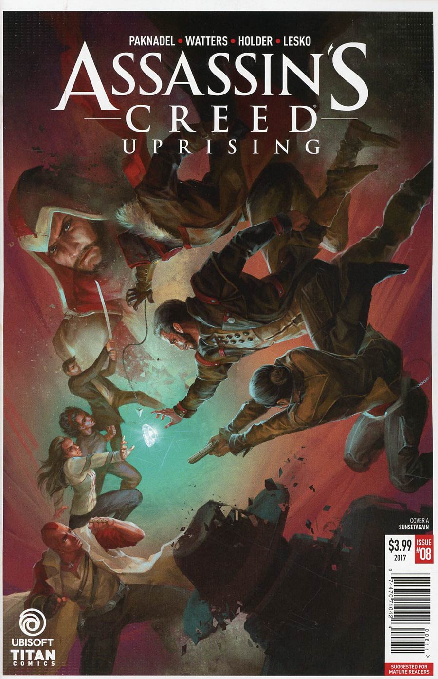 Assassins Creed Uprising #8 Cover A Regular Sunsetagain Cover