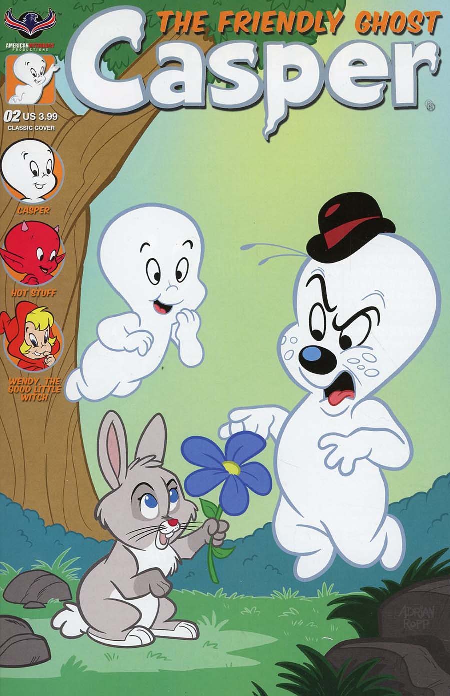 Casper The Friendly Ghost Vol 5 #2 Cover B Variant Adrian Ropp Classic Cover