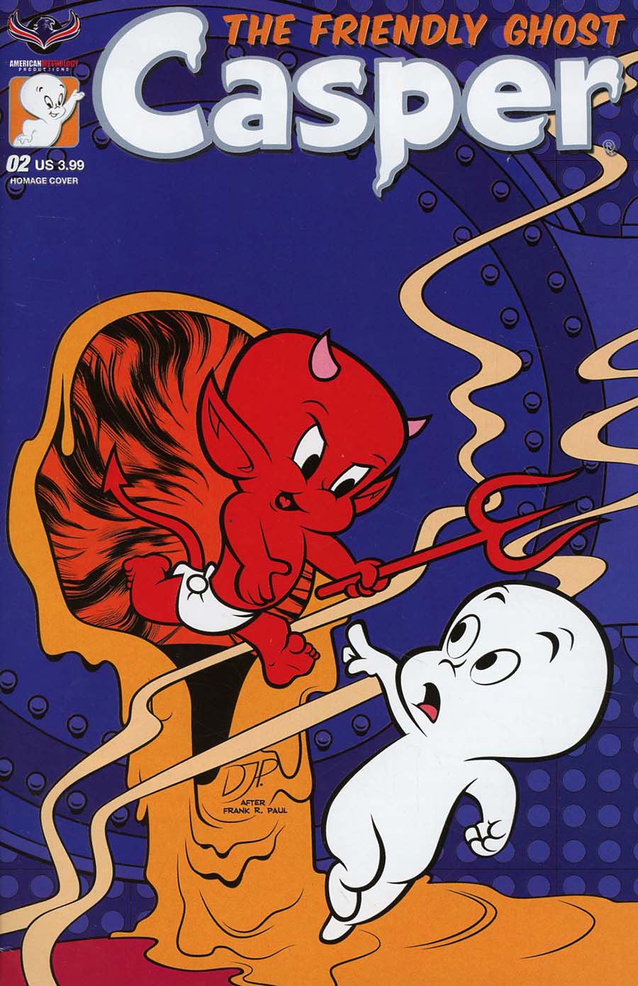 Casper The Friendly Ghost Vol 5 #2 Cover C Variant Diego Jourdan Homage Cover