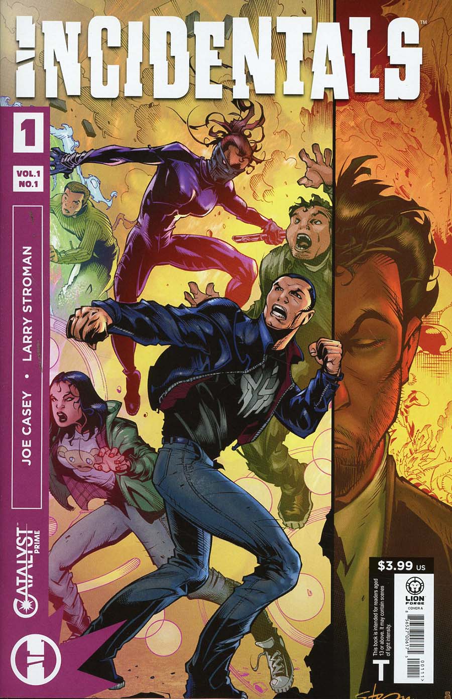 Catalyst Prime Incidentals #1 Cover A Regular Larry Stroman Cover