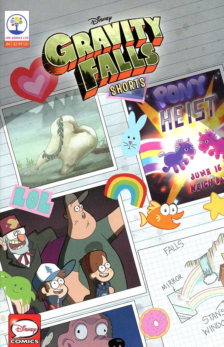 Disney Gravity Falls Cinestory #4 Shorts
