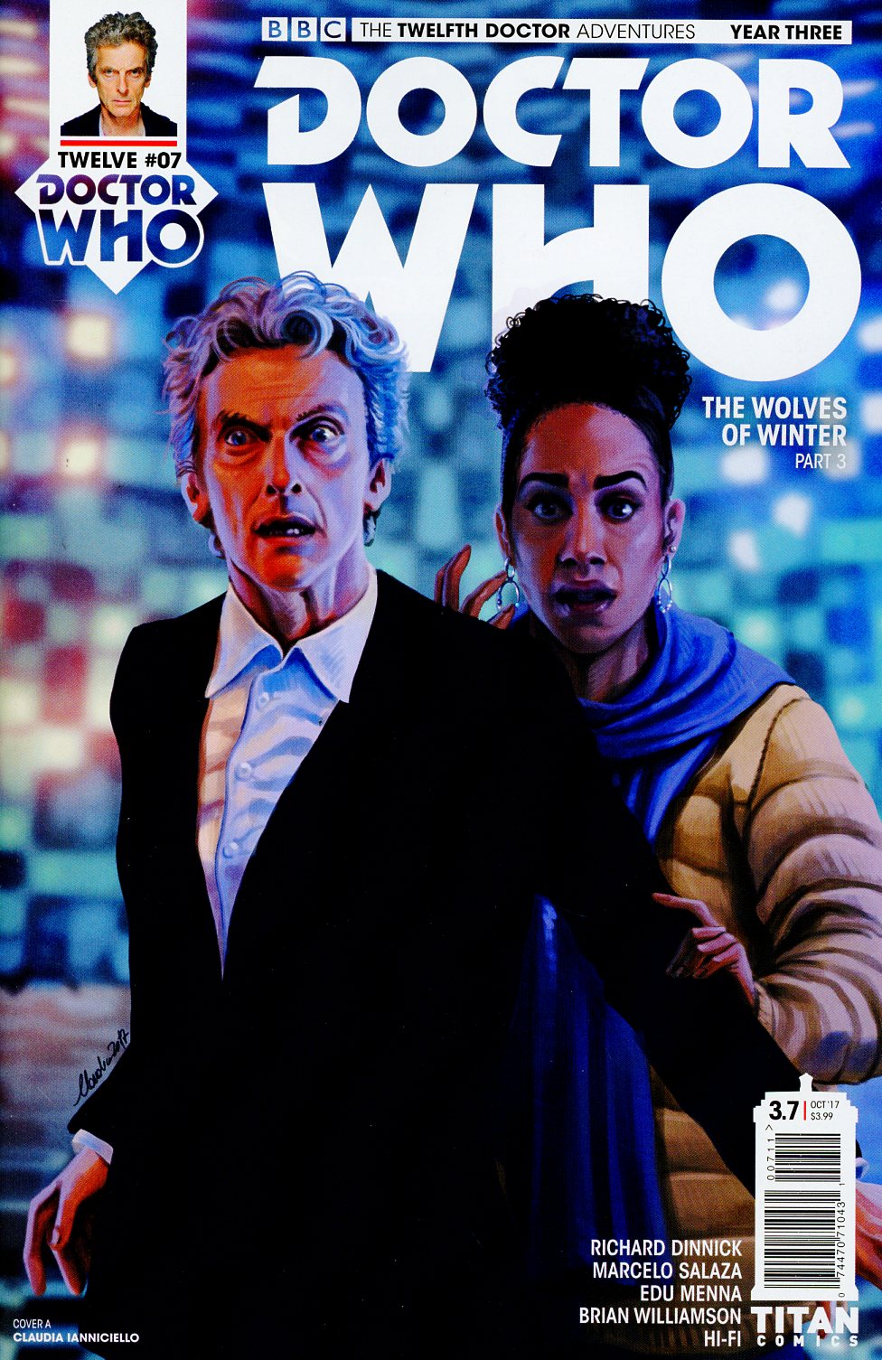 Doctor Who 12th Doctor Year Three #7 Cover A Regular Claudia Ianniciello Cover