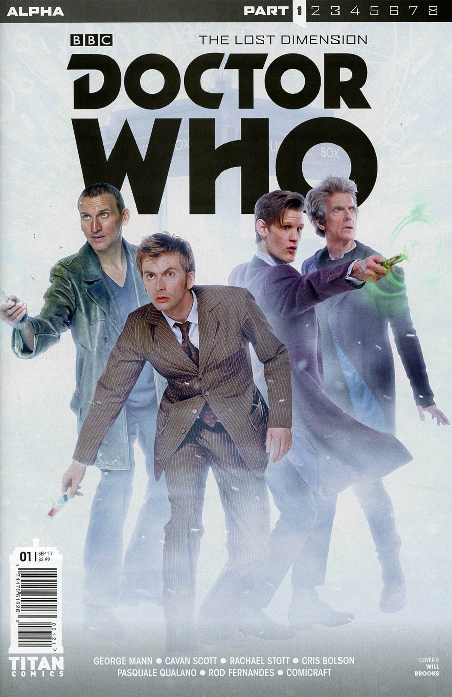 Doctor Who Lost Dimension Alpha #1 Cover B Variant Photo Cover (The Lost Dimension Part 1)