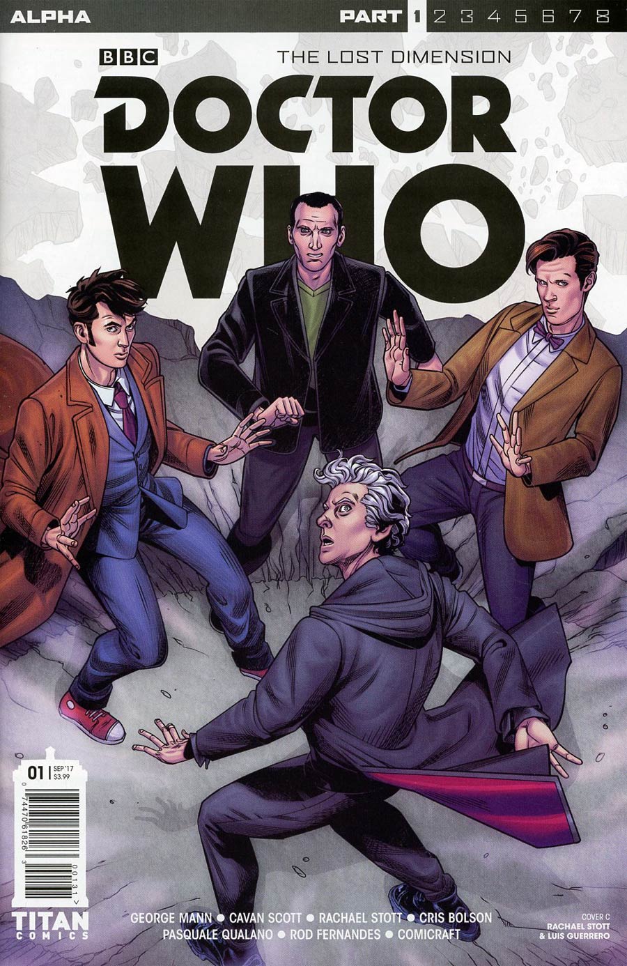 Doctor Who Lost Dimension Alpha #1 Cover C Variant Rachael Stott & Luis Guerrero Cover (The Lost Dimension Part 1)