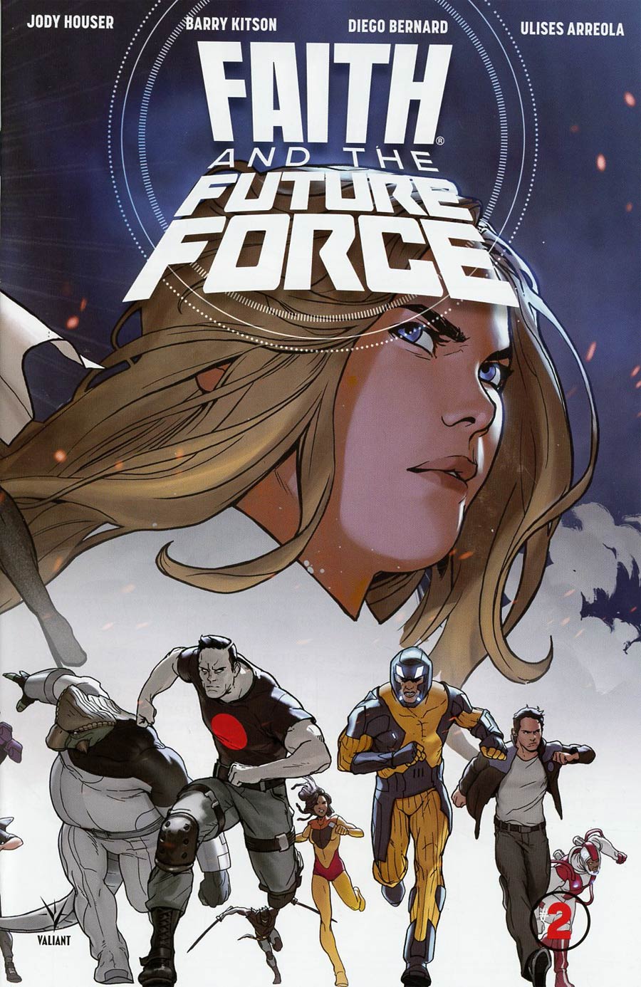 Faith And The Future Force #2 Cover B Variant Monika Palosz Wraparound Cover