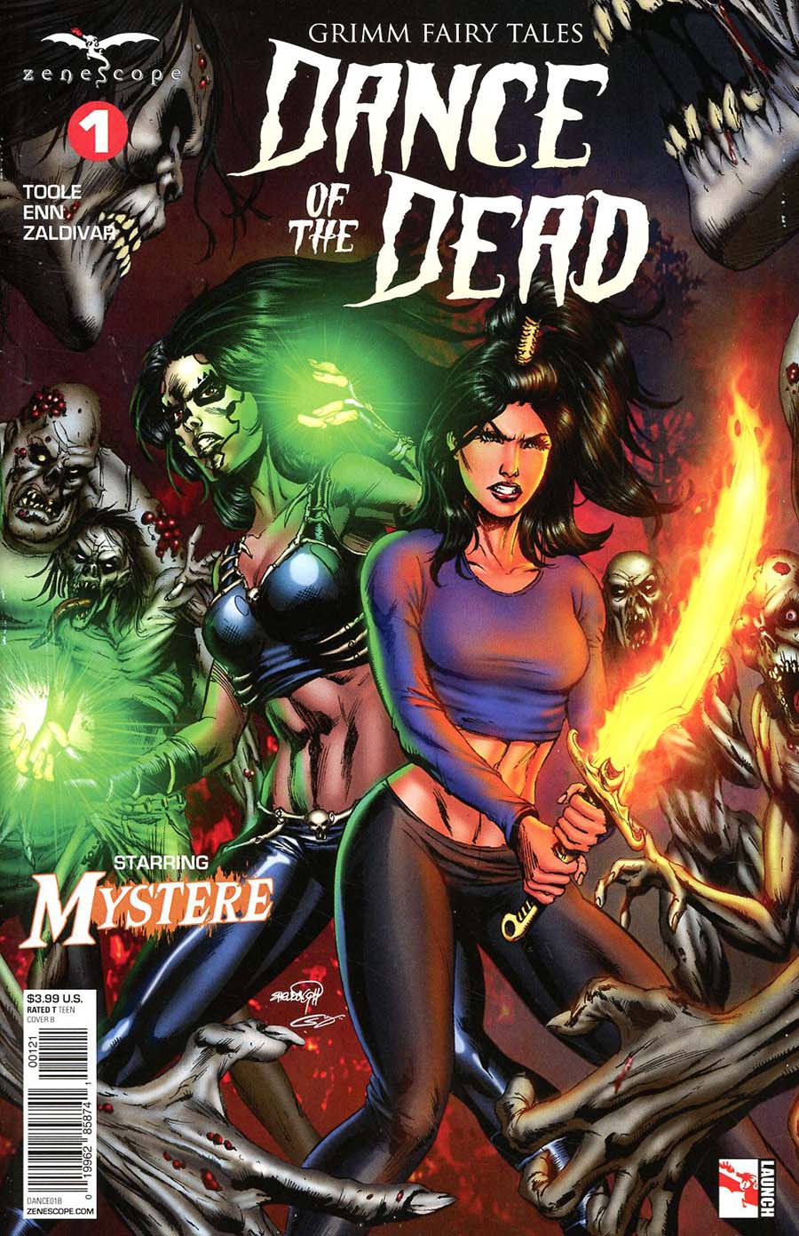 Grimm Fairy Tales Presents Dance Of The Dead #1 Cover B Sheldon Goh