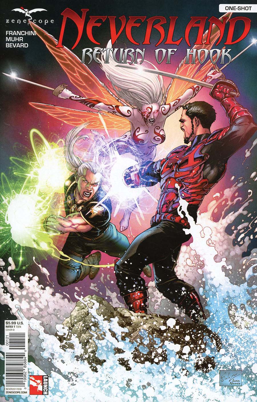 Grimm Fairy Tales Presents Neverland Return Of Hook One Shot Cover B Edgar Salazar
