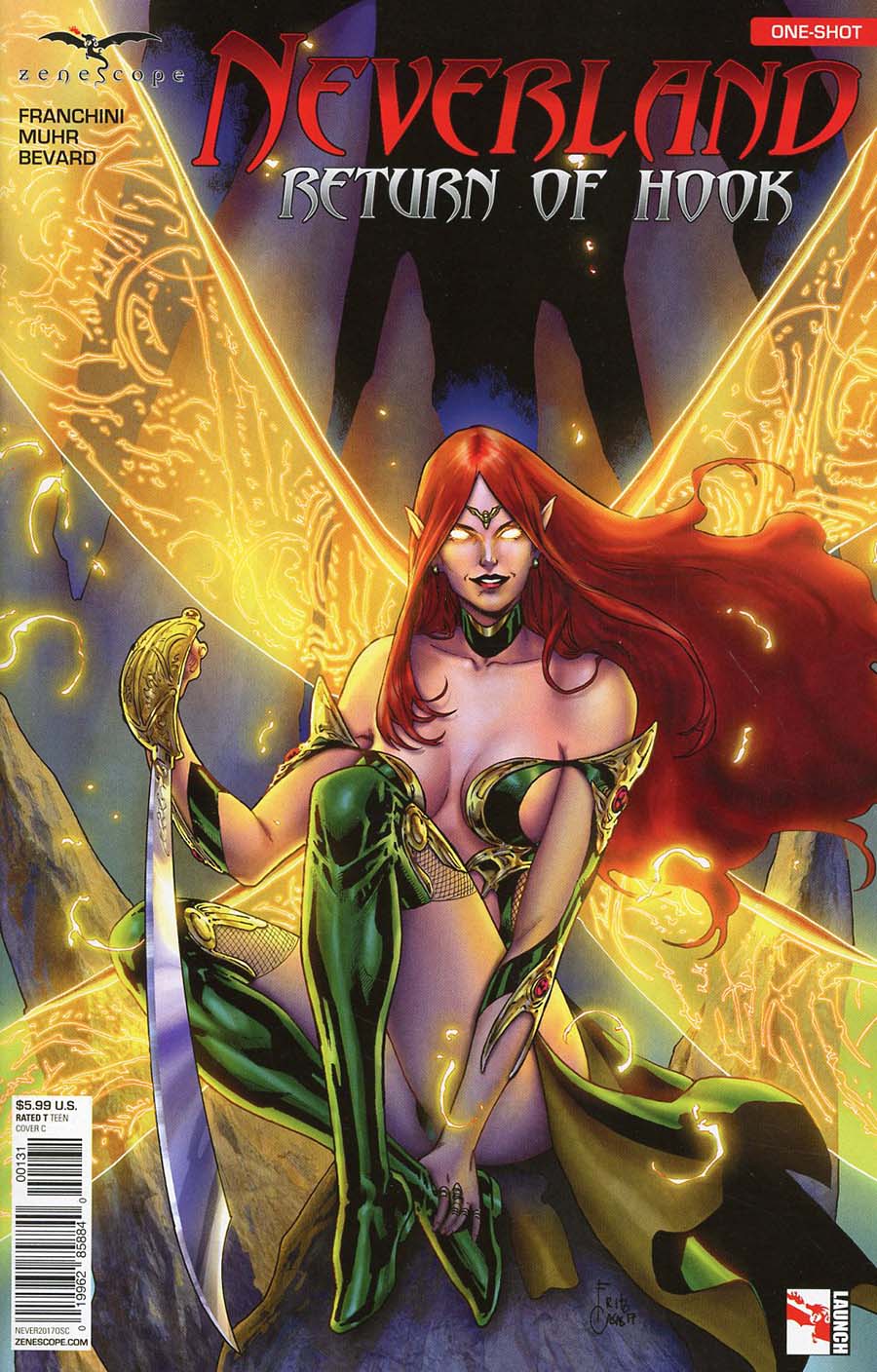 Grimm Fairy Tales Presents Neverland Return Of Hook One Shot Cover C Fritz Casas